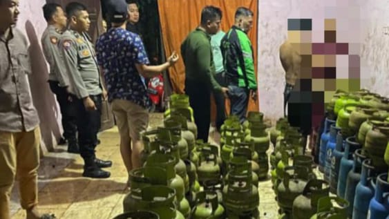 Jadi Tempat Pengoplosan Gas Subsidi, Polisi Grebek Rumah Kontrakan di Cileungsi