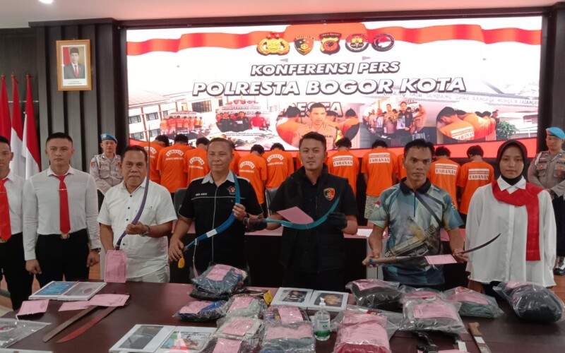 Polisi Tangkap 12 Pelaku Tawuran di Yasmin, Dua Jadi Korban, Satu Tewas Satu Luka Berat