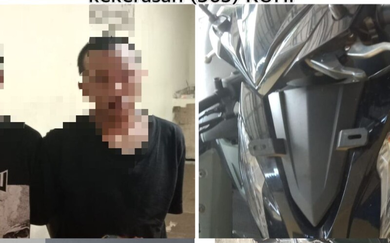 Dua Pelaku Begal Motor Ojol di Cileungsi Dibekuk Polisi