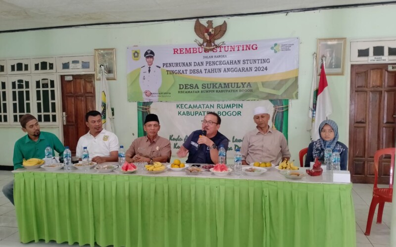 Fokus Tangani Stunting, Camat Icang Aliudin Siap Menjadi Orang Tua Asuh