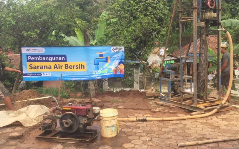Desa Cibitung Wetan Dapat Bantuan Pembangunan Sumur BOR