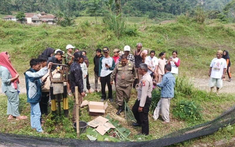 Warga Cibunian Digegerkan Temuan Bayi Baru Lahir di Aliran Waterway