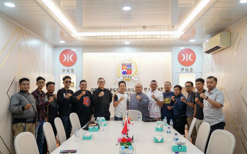 Jelang Konferensi PWI Kota Bogor, Panitia dan Pengurus PWI Audensi dengan Pimpinan DPRD