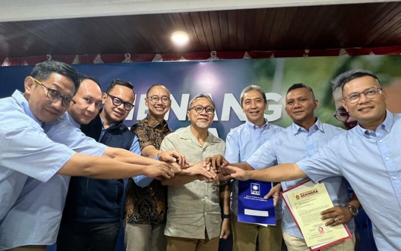 Dedie – Jenal Terima Rekom Paslon Pilwalkot Bogor dari Ketum PAN