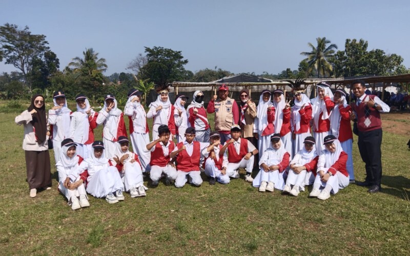 Pemerintah Desa Cibening Libatkan Unsur Pendidikan dalam Memeriahkan HUT RI Ke 79