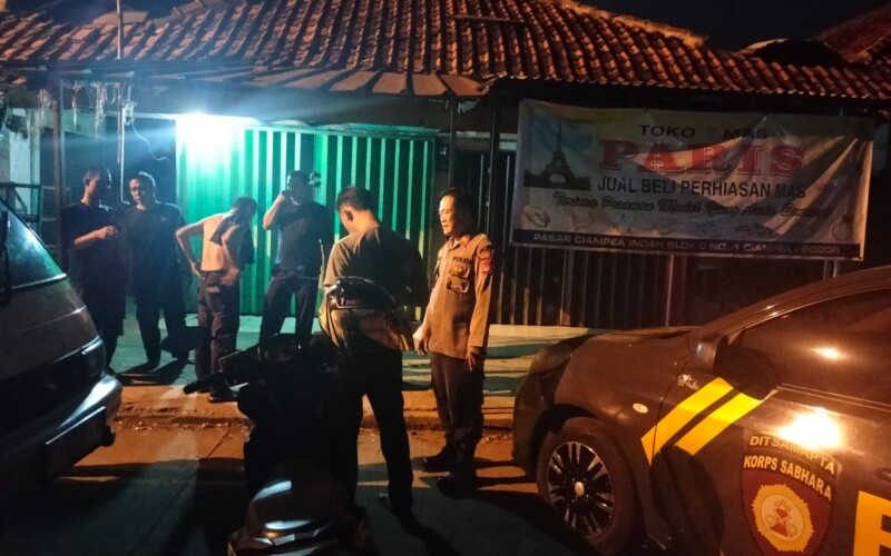 Satu Kios di Pasar Ciampea Baru Hangus Terbakar, Ini Penjelasan Kapolsek