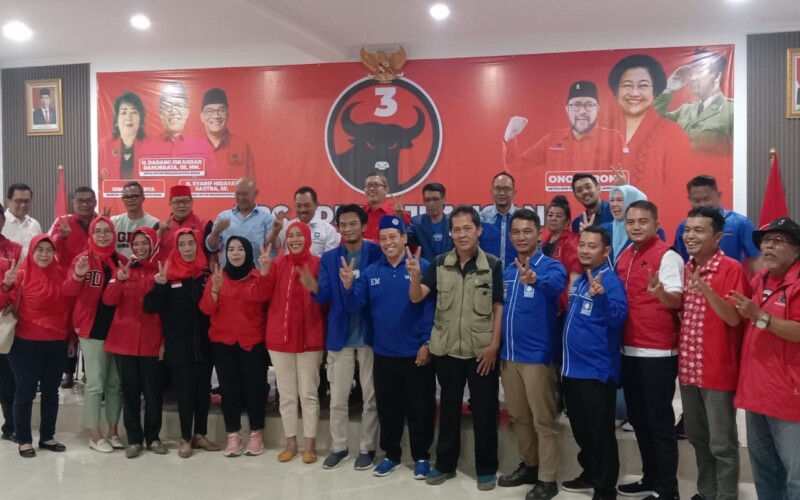 Menentukan Koalisi Pilkada Kota Bogor, DPD PAN dan DPC Gerindra datangi PDIP Perjuangan Kota Bogor
