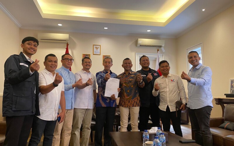 Pasangan Cawalkot Bogor, Dedie Rachim dan Jenal Mutaqin Semakin Kuat Setelah Dapatkan Dukungan dari Partai Perindo