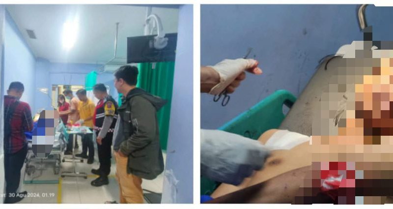 Pemuda di Cileungsi Luka-Luka Dibacok Begal Motor