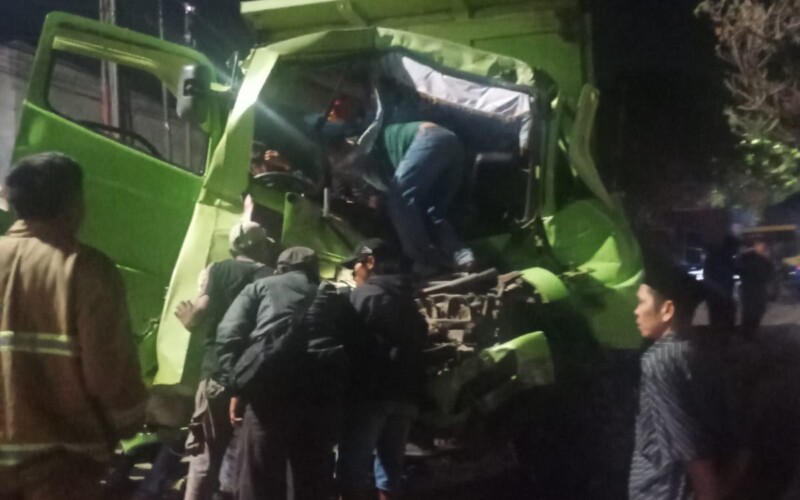 Lagi Kecelakaan Truk Tambang di Parung Panjang Bogor, Sopir Terjepit