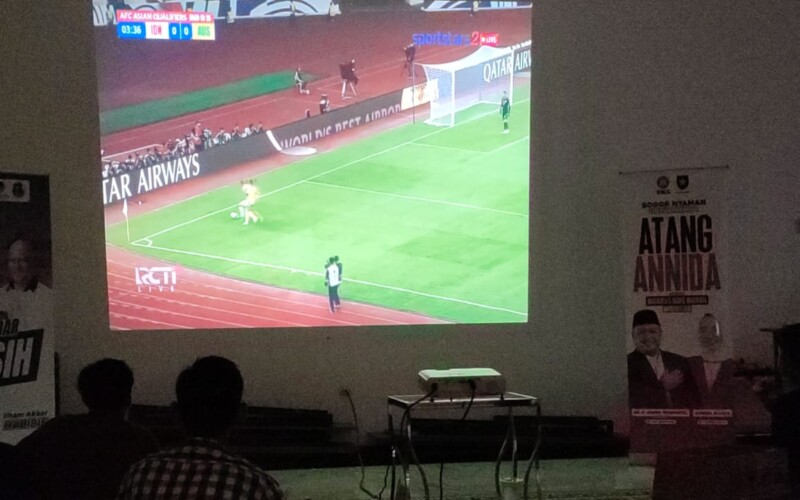 DPD PKS Kota Bogor Gelar Nobar Timnas Indonesia vs Australia
