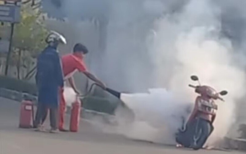 Motor Terbakar Usai Isi Pertalite di Gunung Sindur Bogor, Diduga ini Penyebabnya