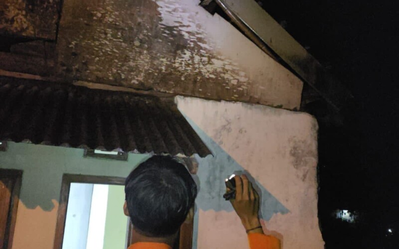 Diterjang Angin Kencang, 28 Rumah Warga Caringin Rusak