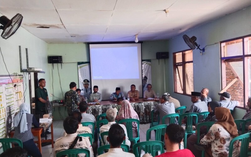 Pemdes Cibatok 1 gelar Musrembangdes tahun anggaran 2025.