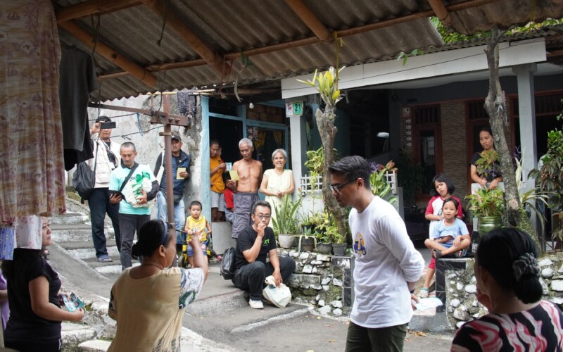 Temui Warga ke Tanah Sareal, Cawalkot Bogor, Dr. Rayendra Akan Upayakan Kesejahteraan Warga dan Beri Solusi nyata