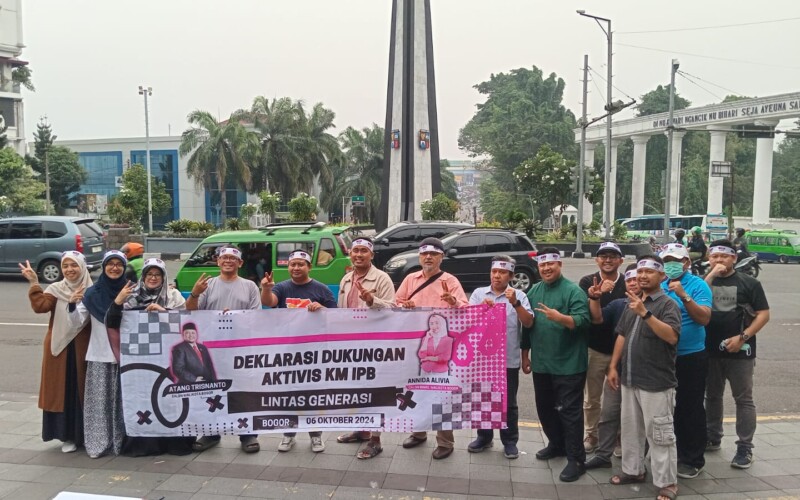 5 Alasan Forum Aktivis Lintas Generasi IPB Dukung Atang-Annida di Pilwalkot Bogor 2024