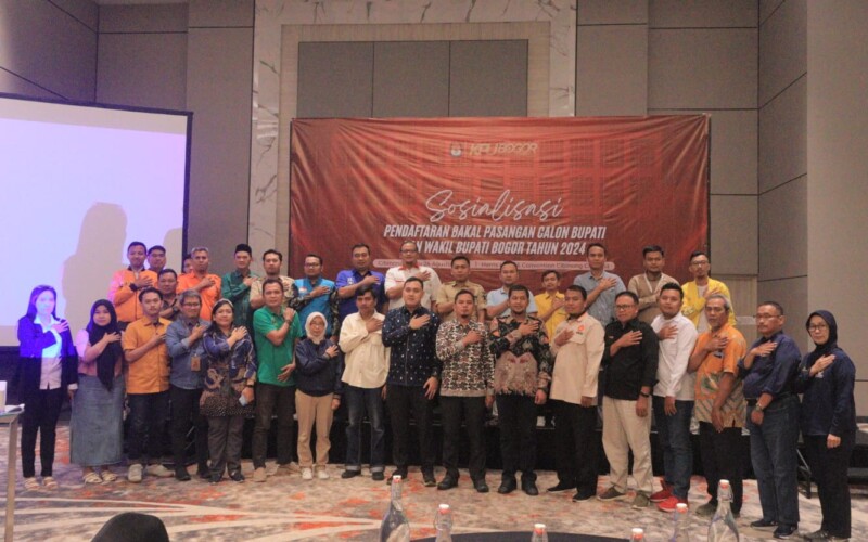 KPU Kabupaten Bogor Gelar Debat Calon Bupati-Wakil Bupati Pertengahan Bulan Oktober