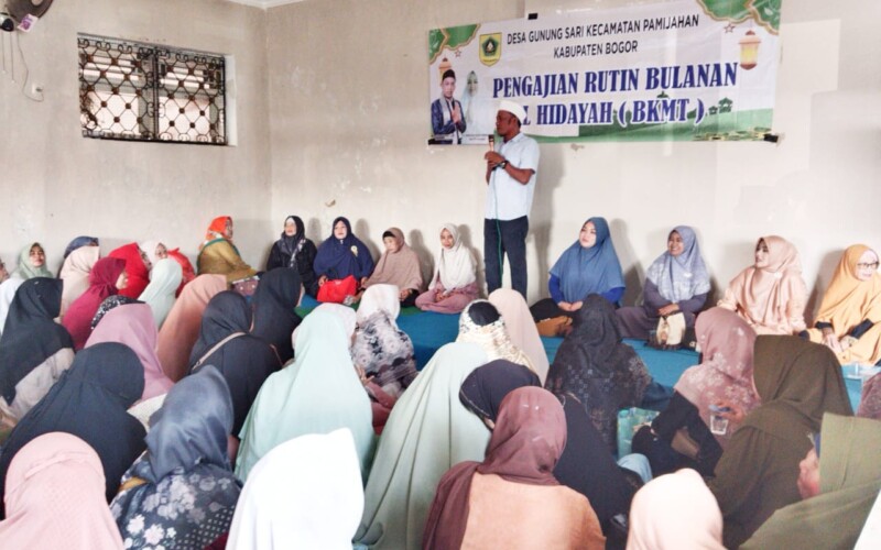 Kades Gunung Sari Minta Warga Sukseskan Pilkada dan Program Stunting