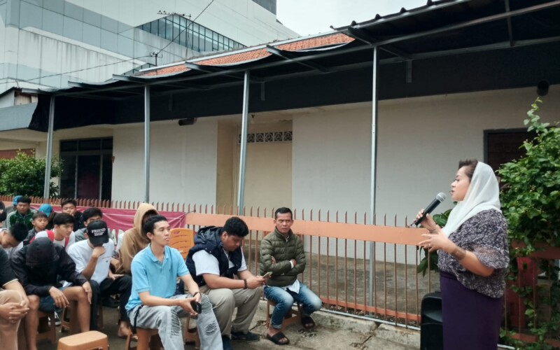 Jumpa dengan Pemuda Sukajaya, Melli Darsa akan Tekan Angka Pengangguran