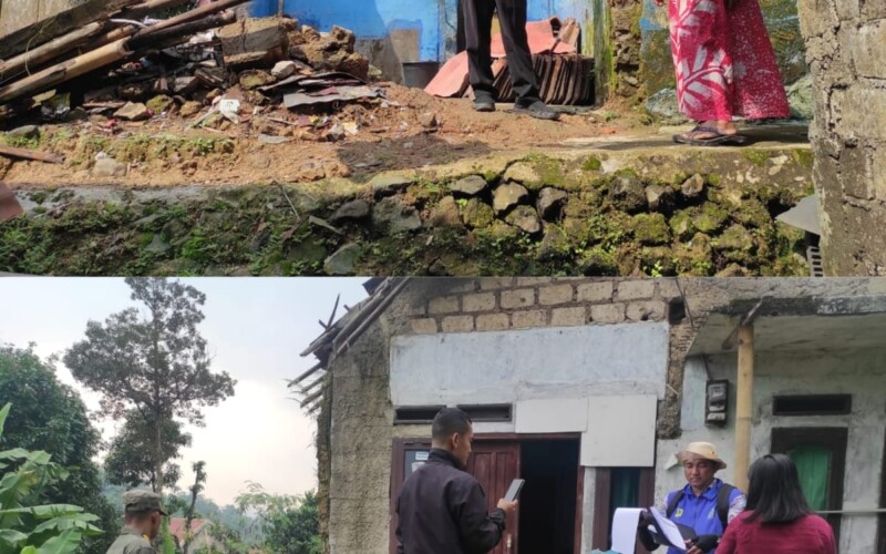 Sudah Satu Tahun, Dua Rumah Warga di Desa Cibitung Kulon Belum Ada Bantuan fisik