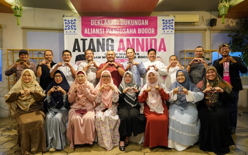 Aliansi Pengusaha Bogor Siap Menangkan Atang-Annida di Pilkada 2024