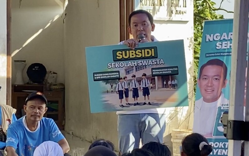Dokter Rayendra Bertekad Hadirkan Subsidi Sekolah Swasta untuk warga Bogor