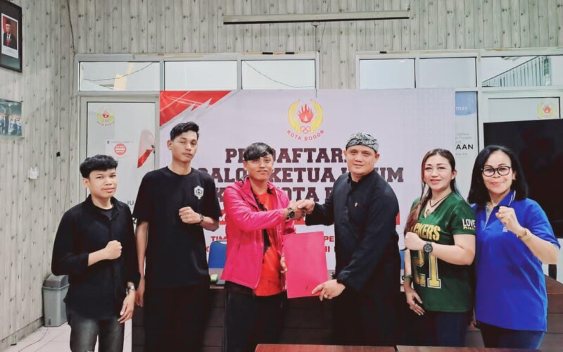 Beni Sitepu Daftarkan Diri Menjadi Calon Ketua KONI Kota Bogor