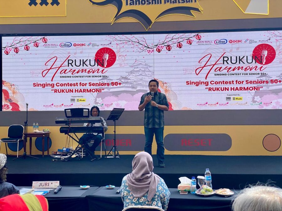Rukun Sahabat Senior Gelar Acara Lomba Nyanyi untuk Senior di Aeon Mall Sentul City