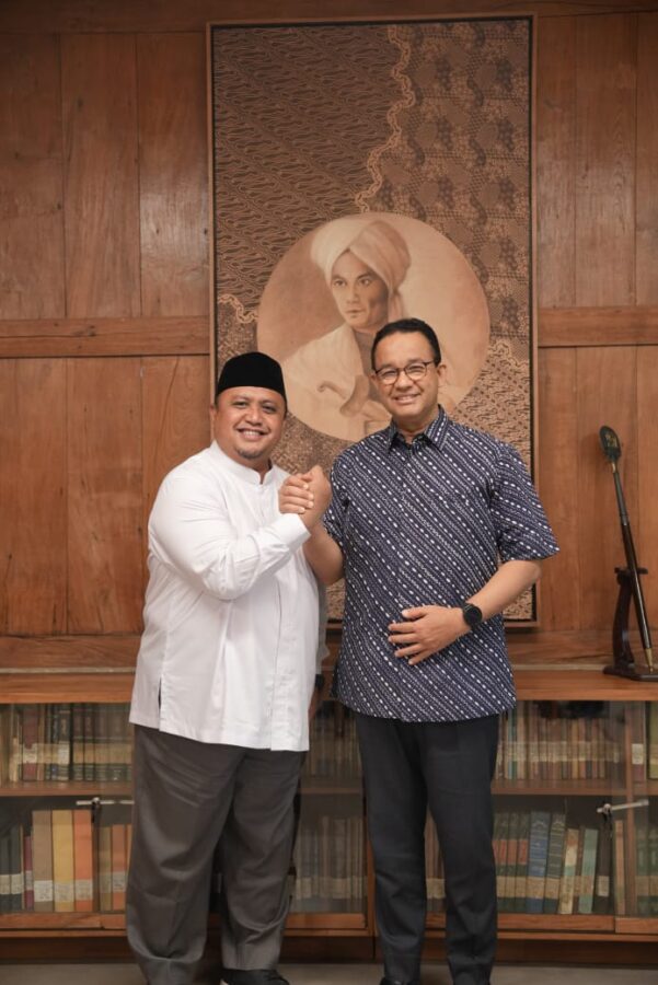 Anies Baswedan Doakan Atang Trisnanto Jadi Wali Kota Bogor