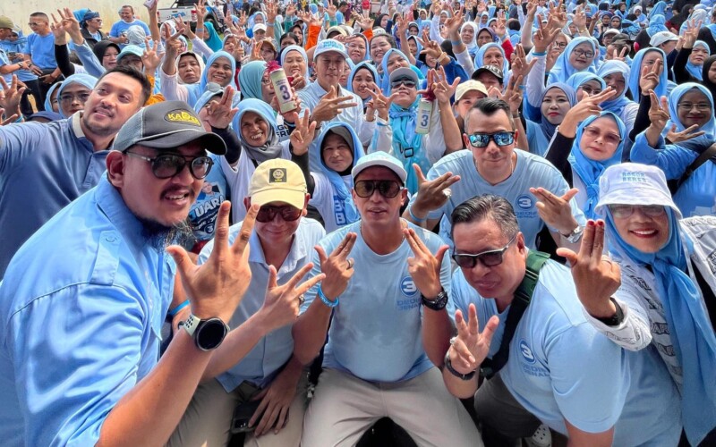 Beli Sejumlah Sembako Hanya Rp3000, Giat Bazar Murah YRA Group Diapresiasi Dedie Rachim