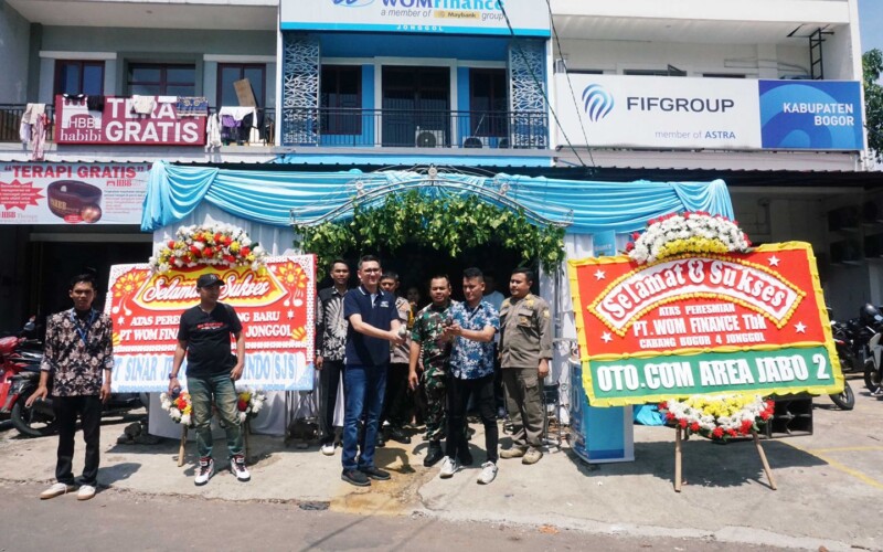 WOM Finance Resmikan Status Kantor Cabang di Jonggol Bogor