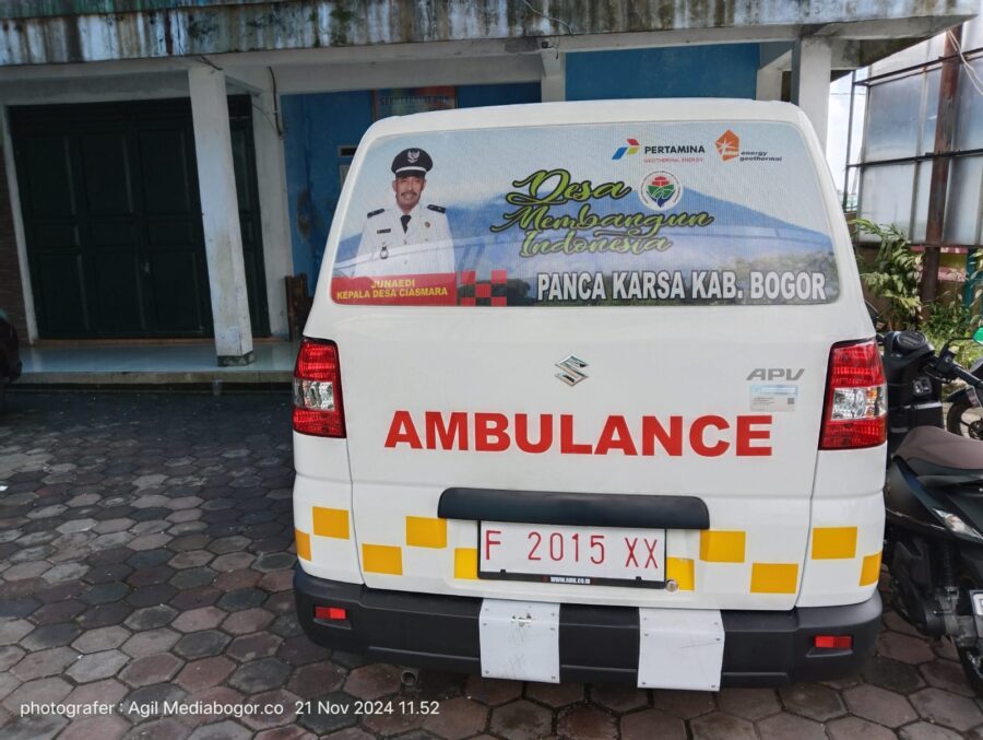 Untuk Pelayanan Masyarakat, Pemdes Ciasmara Prioritaskan Satu Unit Mobil Ambulance Desa