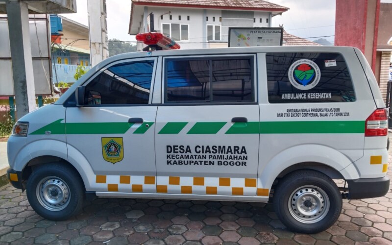 Untuk Pelayanan Masyarakat, Pemdes Ciasmara Prioritaskan Satu Unit Mobil Ambulance Desa