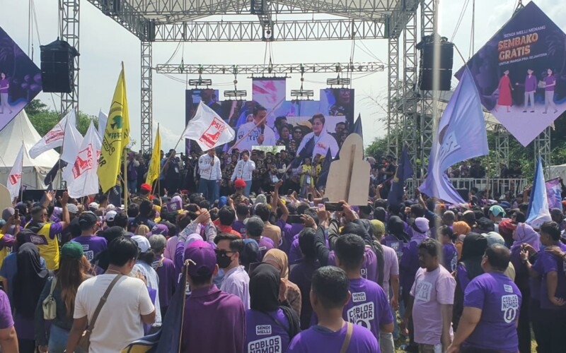 Kampanye Akbar “Pesta Bogor Hepi” Meriahkan Masa Akhir Kampanye Pilkada Kota Bogor