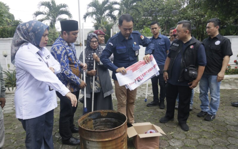 KPU Kota Bogor Musnahkan Surat Suara Rusak Jelang Pilkada 2024