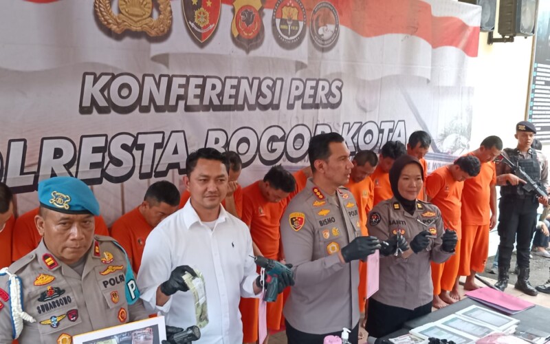 Polisi Ungkap Kasus Pencurian Mobil di wilayah Bogor, Sukabumi dan Cianjur, 9 Tersangka Ditangkap
