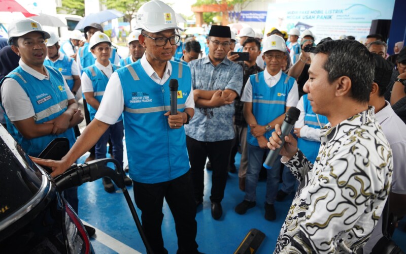 Hari Ke-7 Layani Nataru, Transaksi SPKLU PLN Cetak Rekor Tertinggi, Naik Lebih 400 Persen!