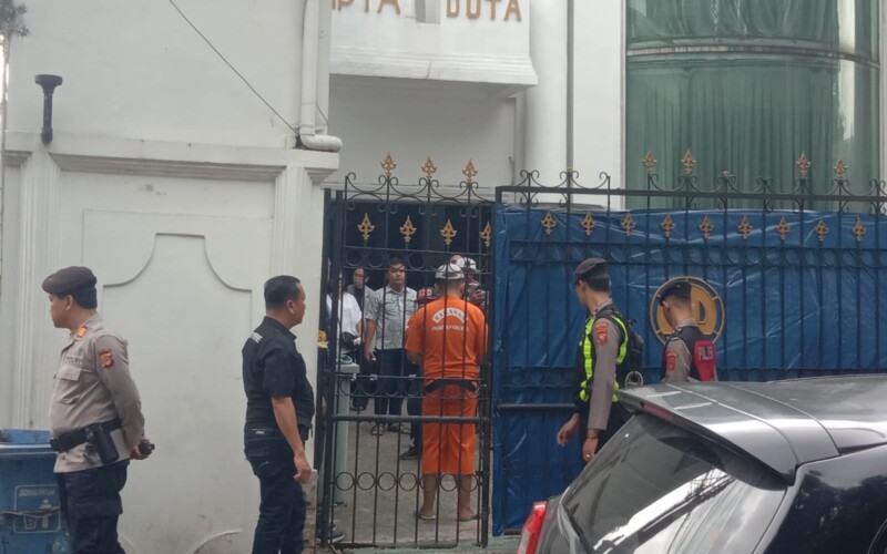 Satreskrim Polresta Bogor Kota Gelar Rekonstruksi Pembunuhan Security PT Laduta Car Rental
