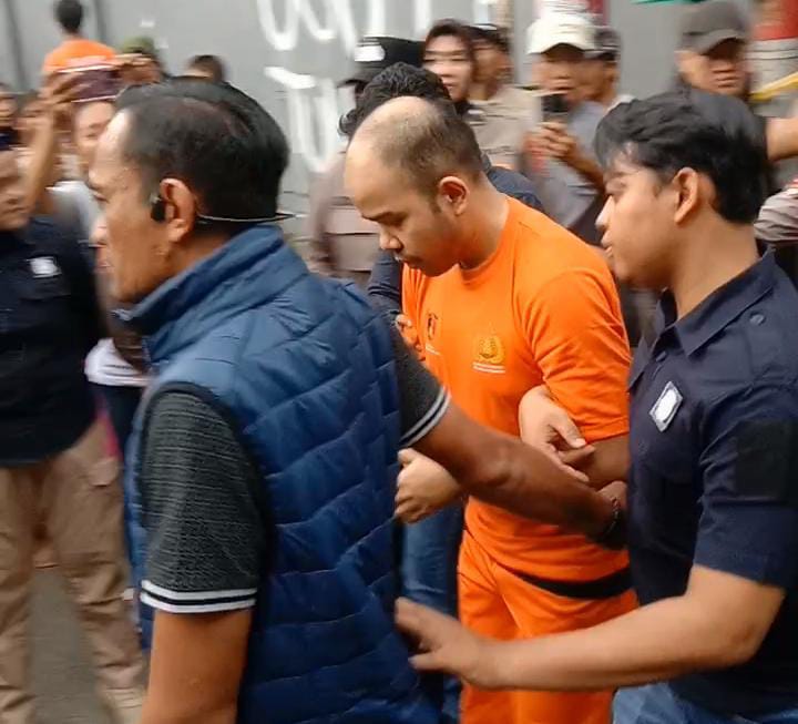 Rekonstruksi Kasus Pembunuhan Security PT Laduta Car Rental, Tersangka Lakukan 33 Adegan