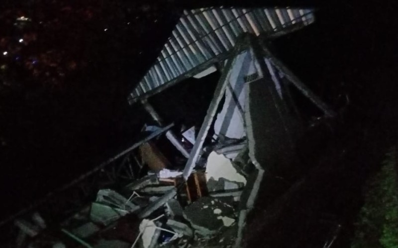 Rumah di Rangga Mekar Bogor Longsor Terbawa Tebing, Dua Lansia Selamat