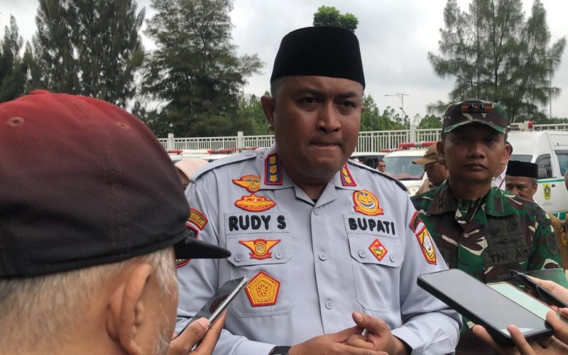 Pemkab Bogor Gelar Nobar di Pakansari, Rudy Susmanto Yakin Indonesia Menang