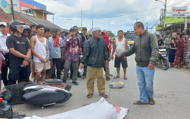 Seorang Pelajar Siswi di Rumpin Tewas Terlindas Kendaraan Colt Diesel Angkutan Tambang