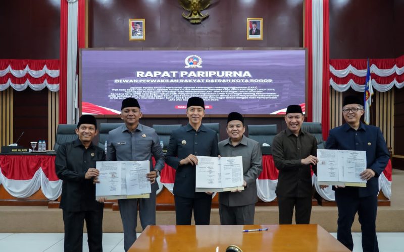 Evaluasi Pelaksanaan Pemerintah Kota Bogor DPRD Kota Bogor Keluarkan Rekomendasi LKPJ 2024