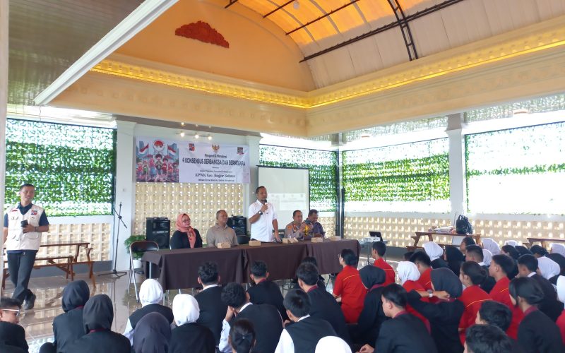 KPWK Berikan Penyuluhan Empat Konsesus Berbangsa dan Bernegara untuk Meningkatkan Nasionalisme Siswa