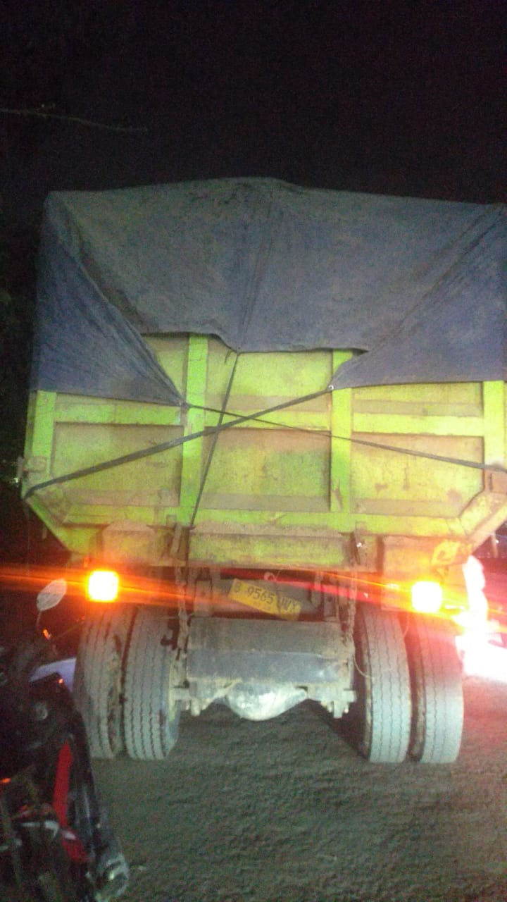 Akibat Terlindas Kendaraan Angkutan Tambang, Pria Tanpa Identitas Ditemukan Tewas