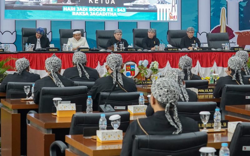DPRD Gelar Paripurna Rayakan Hari Jadi Bogor ke-543 Suarakan Pelestarian Alam Demi Keseimbangan