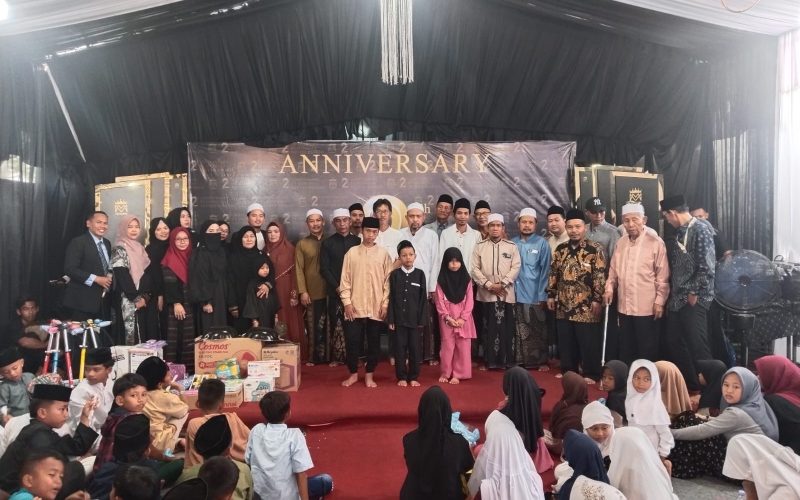 Aniversary ke 2 PT Mymozza Sayyed Berkah Gelar Syukuran dan Santunan Anak Yatim
