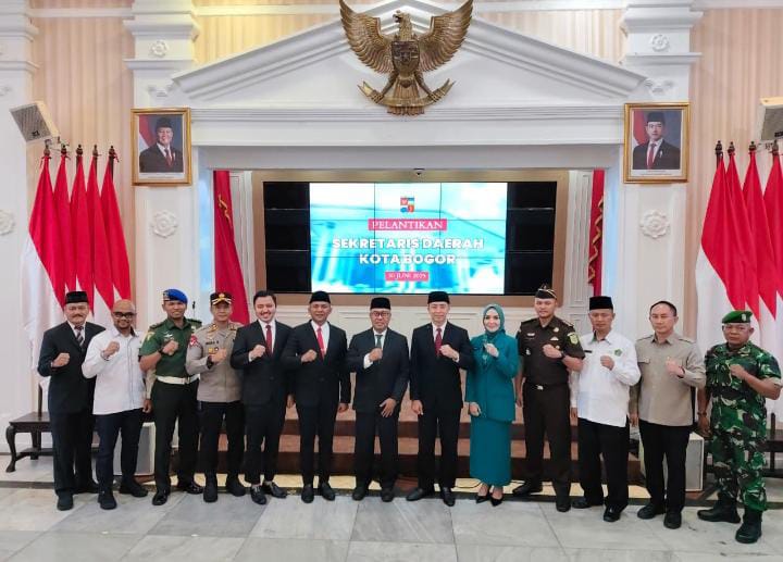 Denny Mulyadi Dilantik sebagai Sekda Kota Bogor, Siapkan Akselerasi Program Perioritas