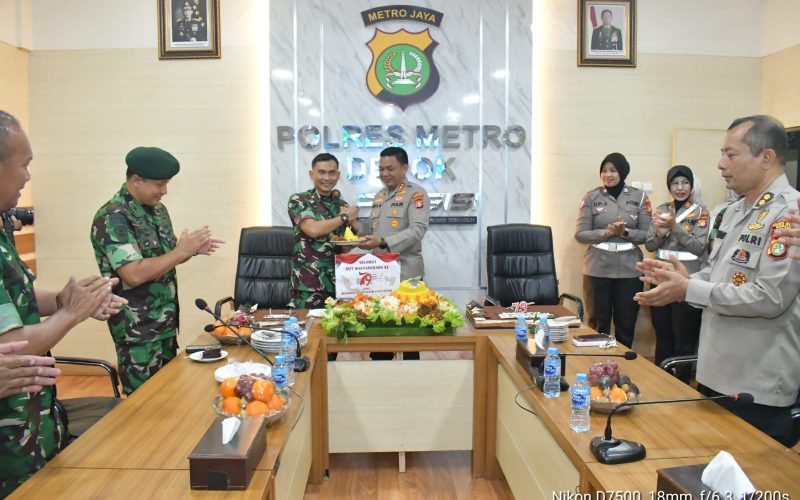 Bentuk Sinergi TNI POLRI di Hari Bhayangkara ke-79