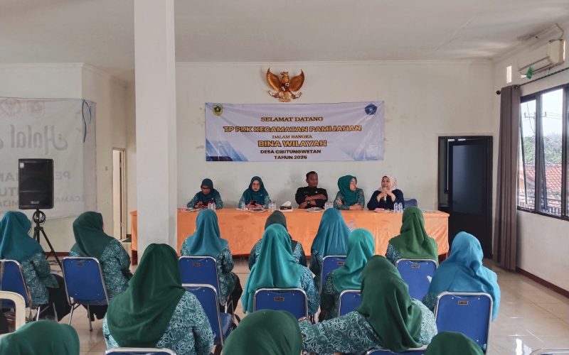 TP PKK Kecamatan Pamijahan Gelar Binwil di Desa Cibitung Wetan